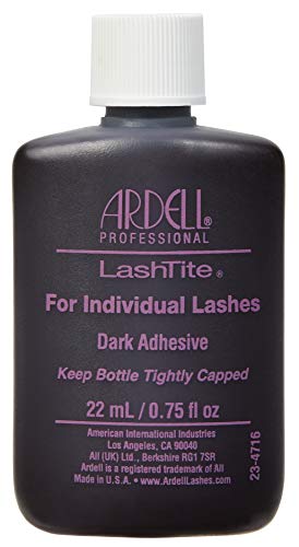 Ardell LashTite Lash Adhesive Dark for Individual Lashes, 0.75 oz