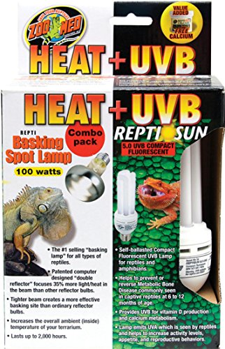 Zoo Med Heat & UVB Combo Pack 100W