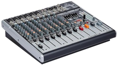 Behringer Xenyx X1222USB Premium 16 Input 2/2 Bus Mixer with USB/Audio Interface, Black : Amazon.ae: Electronics