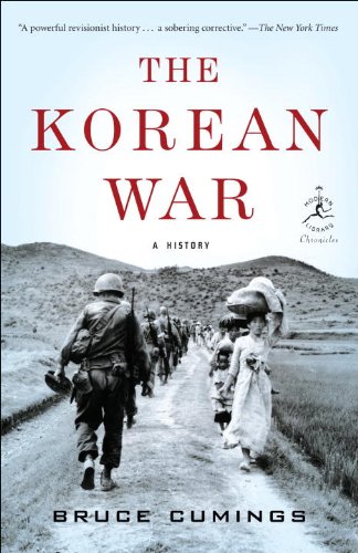 The Korean War (By: Bruce Cumings) cover