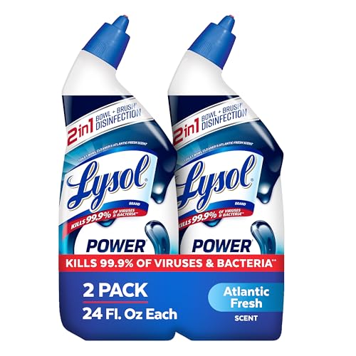 Lysol Toilet Bowl Cleaner Max Strength Bathroom Cleaning Supplies