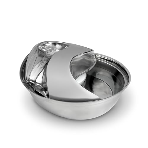 Veken pet fountain with transparent tank