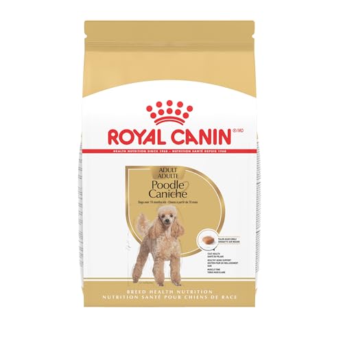 Royal Canin Breed Health Nutrition Poodle Adult Dry Dog Food, 10 lb