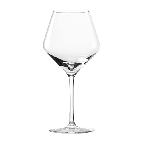 Stolzle Lausitz Revolution Burgundy Wine Glass 6 Piece Set, 545 ml Capacity 4...