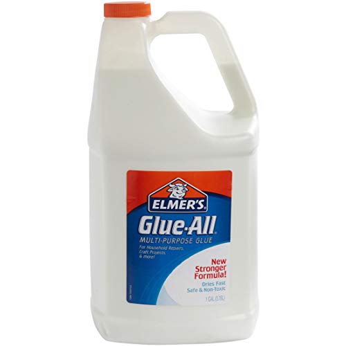 Elmer's Glue-All Multi-Purpose Liquid Glue Extra Strong Great for Making Slime 1 Gallon 1 Count, #1 Teacher Brand