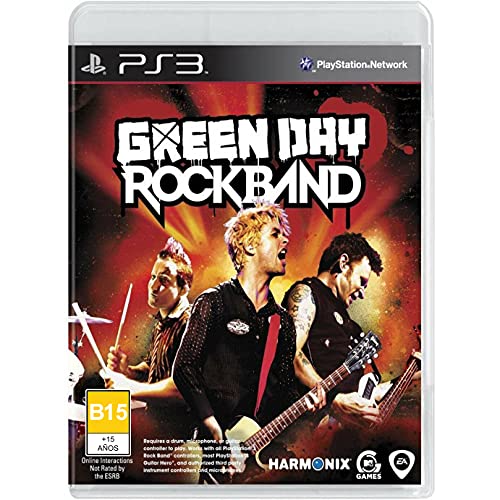 ROCKBAND好き必見！最も愛されたシリーズゲームランキング・人気投票　3位　Green Day Rock Bandの画像