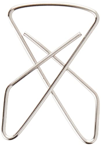 ACCO Ideal Butterfly Paper Clamps, Steel Wire, Small 1.5 Inch Size