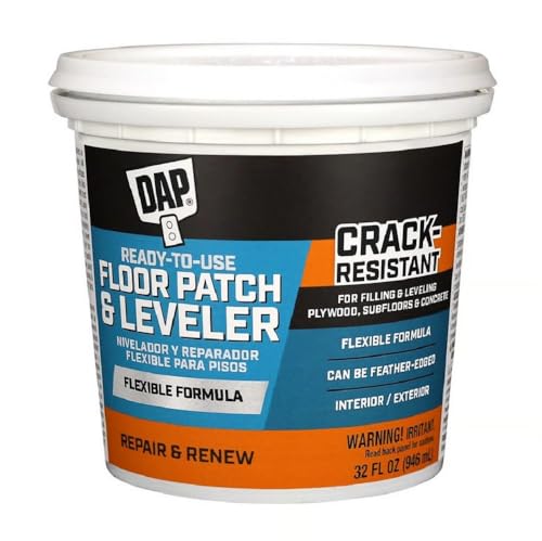 Floor patch and leveler compound