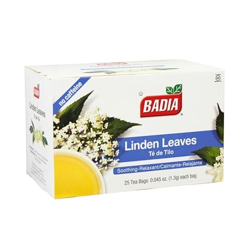 Badia Tea Linden 25 Bag,