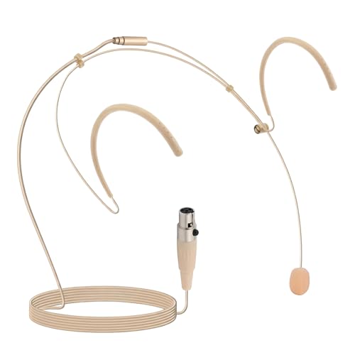 Pyle (NOT WIRELESS) Double Over Ear Microphone Headset Great for the Stage Light and almost