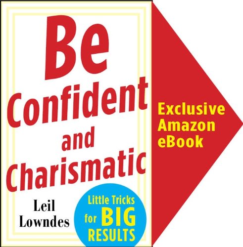 Be Confident and Charismatic book cover