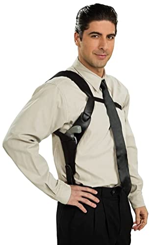 Rubies Costume Shoulder Holster Costume, Black, One Size
