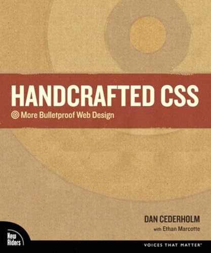 Handcrafted CSS book cover