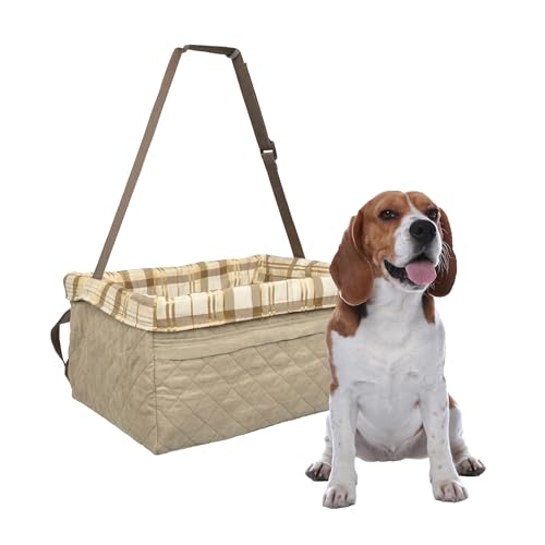 PetSafe Happy Ride Quilted Booster Seat for Dogs Up to 25 lb