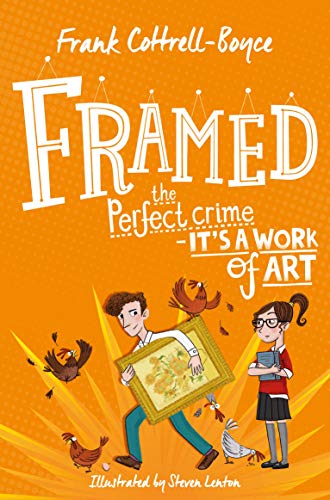 Framed book cover