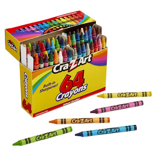 Cra-Z-Art Crayons, 64 Count