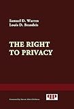 The Right To Privacy Annotated Legal Legends Series English Edition