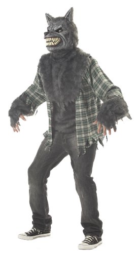 California Costumes Full Moon Werewolf Costume Large Brown