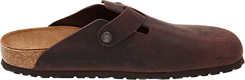 Birkenstock Unisex Boston Clog,Habana Oiled Leather,44 M EU