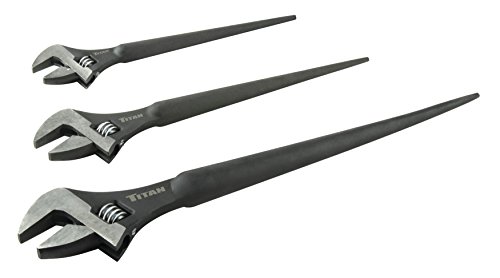 Titan 223 Adjustable Construction Spud Wrench, 3-Pc Set