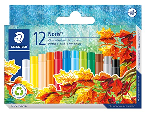 ⚡ BLITZDEAL (-55%) STAEDTLER 241 NC12 Ölpastellkreide Noris Club, 12 Stück im Etui