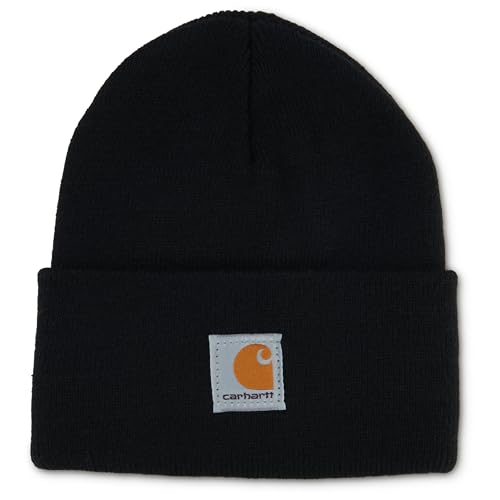 Carhartt Kid's CB8905 Kid's Acrylic Watch Hat Youth Caviar Black