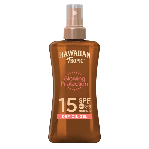 🔥 SELTEN SO GÜNSTIG (-49%) Hawaiian Tropic Glowing Protection Sonnenschutz Dry Oil – LSF 15 – 200 ml