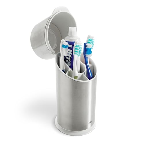 OXO Good Grips Stainless Steel Toothbrush Organizer