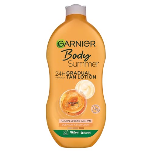 🔥 SELTEN SO GÜNSTIG (-40%) Garnier Feuchtigkeitsspendende Bräunungslotion, Summer Body Gradual Tan Moisturiser, 250 ml