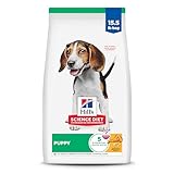 Hill's Science Diet Puppy Dry Dog Food, Chicken & Brown Rice, 15.5 lb. Bag
