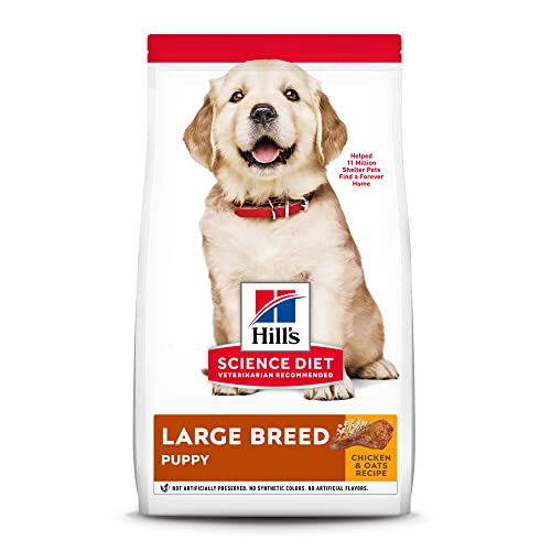 Hill's Science Diet Large Breed Puppy Chicken Meal & Oats, 30 lb