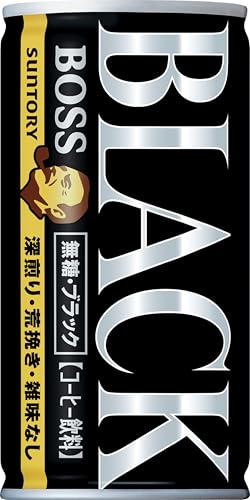 よく飲む缶コーヒーランキング・人気投票　16位　ボス ブラックの画像