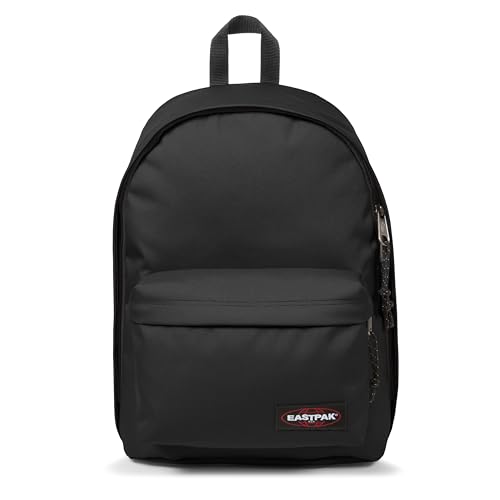 (-40%) EASTPAK Out of Office Rucksack 27L (44 x 29,5 x 22 cm), Laptopfach 13–15 Zoll, wasserabweisender Schul- & Arbeitsrucksack, robuster Tagesrucksack mit gepolsterten Trägern - BLACK