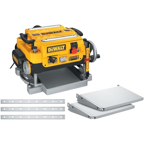 DEWALT DW735X 13-Inch Two-Speed Thickness Planer with Tables