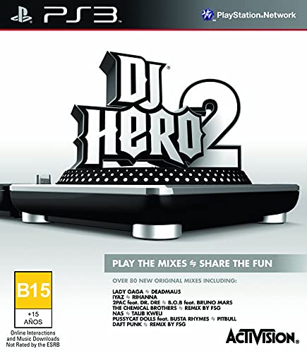Activisionのゲームで一番好きなのはどれ?人気ゲームランキング開催!・人気投票 4位 DJ HERO 2の画像