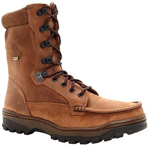 ROCKY Outback Gore-Tex Waterproof Boot, Light Brown, Size 10.5(WI)