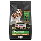 Purina Pro Plan Small Breed Dry Dog Food Chicken and Rice Formula With Guaranteed Live Probiotics - 6 lb. Bag