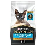 Purina Pro Plan Urinary Tract Cat Food, Chicken and Rice Formula - 7 lb. Bag