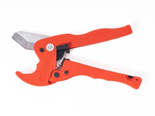 (-38%) ROTHENBERGER Industrial PREMIUM Kunststoff Plastik Rohr Schere bis 42 mm inkl. rostfreier Stahlklinge und Sicherheitsbügel, 36012