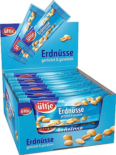 🔥 STARKER PREIS (-49%) ültje Erdnüsse Riegelbeutel, geröstet & gesalzen, 20x50g
