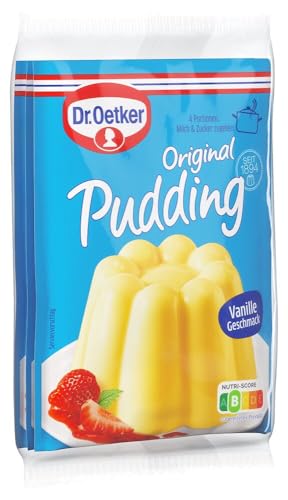 ⚡ BLITZDEAL (-86%) Dr. Oetker Original Pudding Vanille-Geschmack: Puddingpulver zur Zubereitung eines leckeren Desserts mit Vanille Aroma, 22er Pack