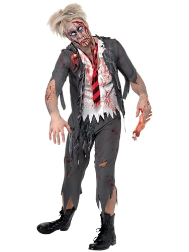 High School Horror Zombie Schoolboy Costume (M)