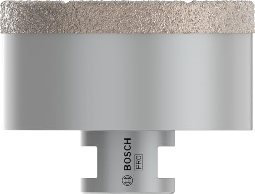 Bosch 1x PRO Multi Material Dry Diamond Core Cutters for Bore 22.23 and Small Angle Grinders (for Tiles, Hard tiles, Ø 80 mm, Professional Accessory Small Angle Grinder)