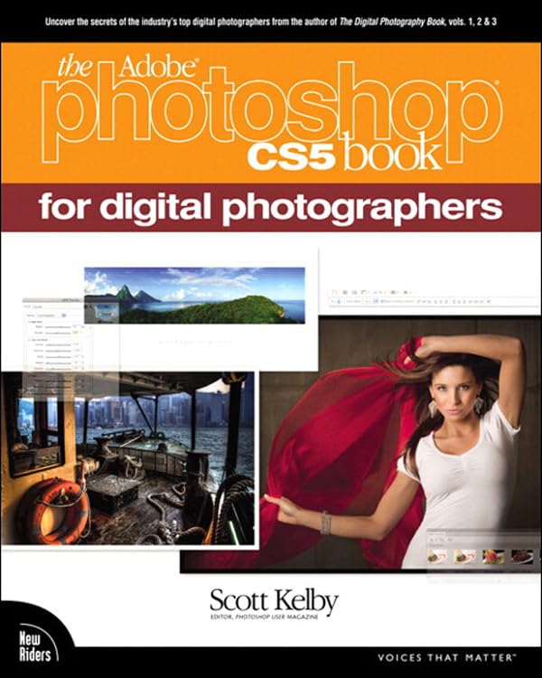 Adobe Photoshop CS5 Book for Digital Photographers, The book cover