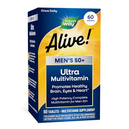 Nature's Way Alive! Men's 50+ Daily Ultra Multivitamin
