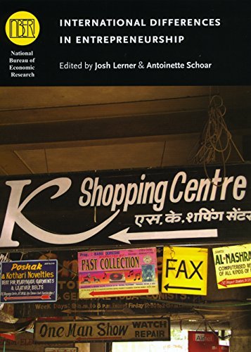 International Differences in Entrepreneurship book cover