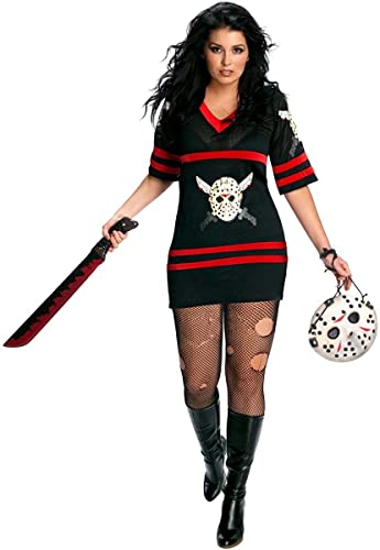 Friday the 13th: Jason Voorhees Costume for Adults by Rubies, Women's Plus