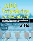 Audio Postproduction For Film And Video English Edition