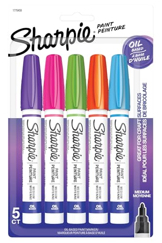 Sharpie Oil-Based Paint Markers Set Trusted Brand These Sharpie brand markers offer reliability and