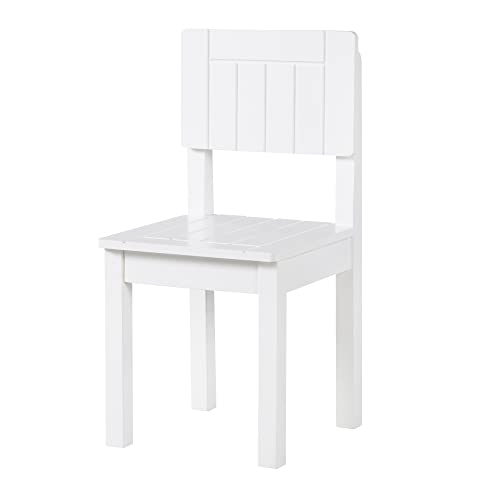 (-26%) roba Kinderstuhl, Stuhl mit Lehne für Kinder, weiß lackiert, HxBxT: 59x29x29 cm, Sitzhöhe 31 cm